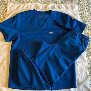 Figs Men’s Royal Blue Jogger Set